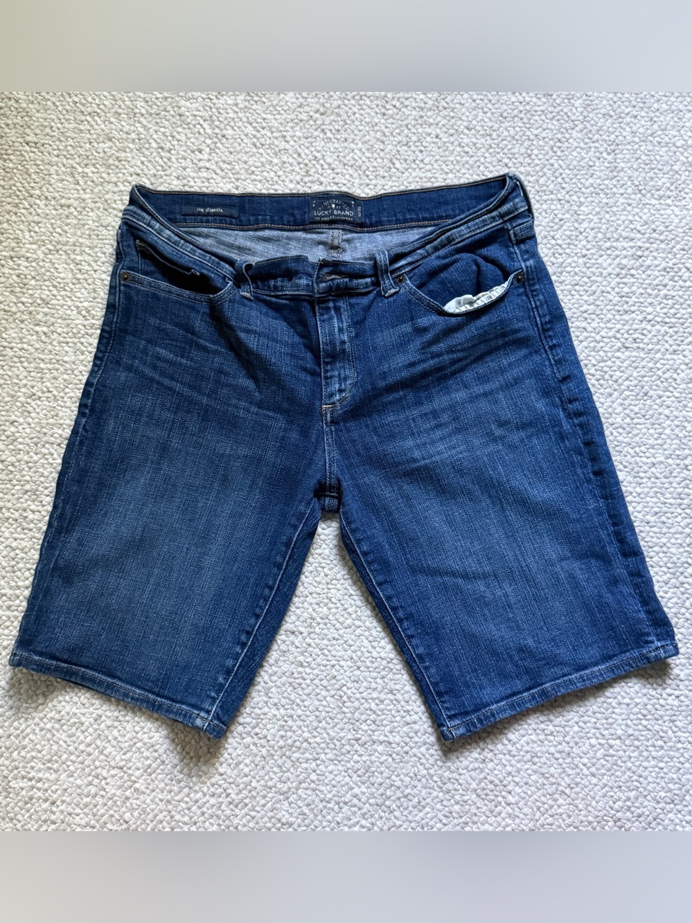 Lucky Brand Women’s Denim/Jean Bermuda Shorts